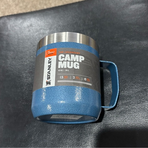 NEW Stanley blue 12 oz legendary Camp Mug - Picture 2 of 7
